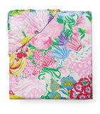 Pratesi Cotton Millefiori fitted sheet 150cm x 200cm, imported from the UK