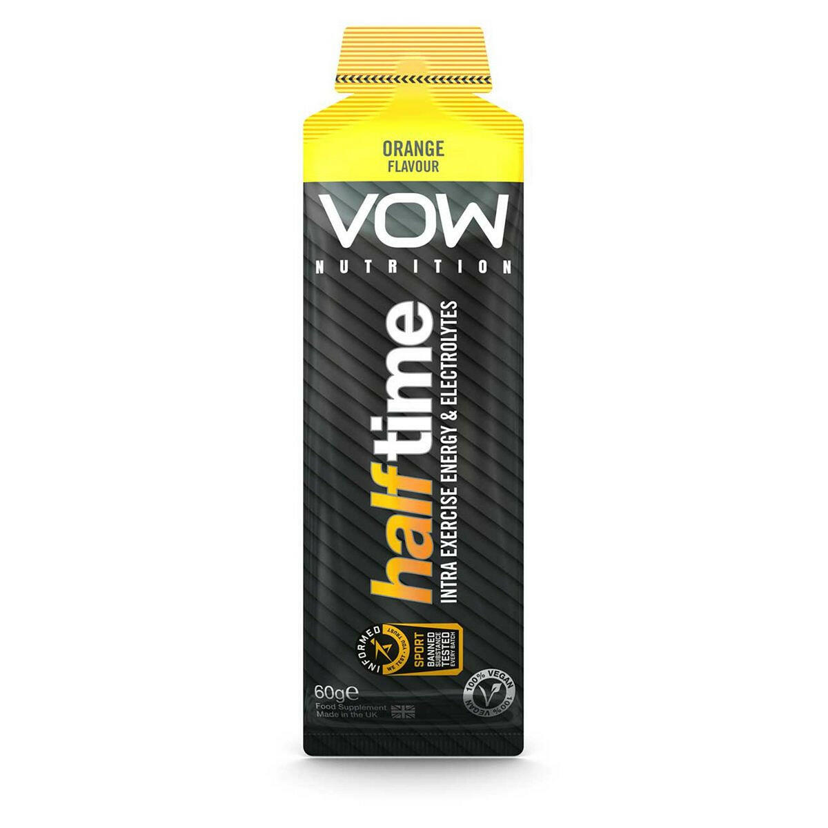 VOW Nutrition Half Time Energy Gel Orange 60g GOODS Boots   