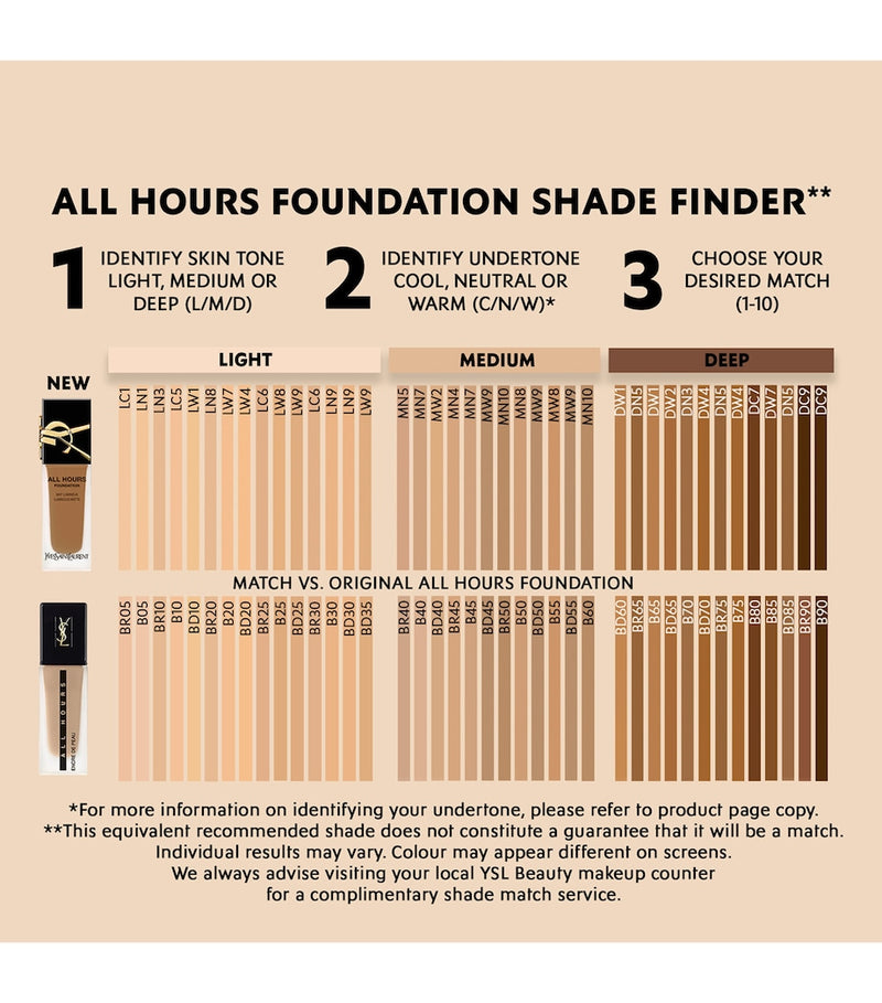 YSL All Hours Foundation - NEW