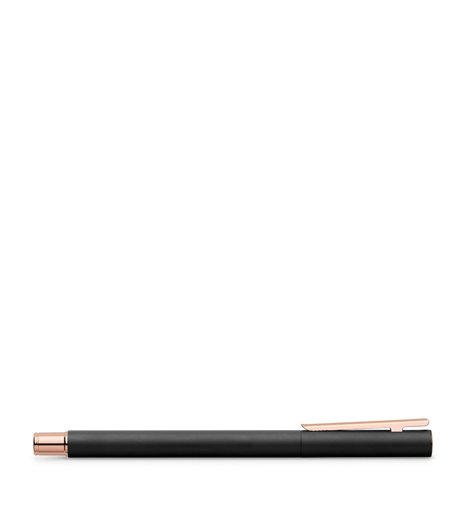 Faber-Castell slim metal rollerball pen with fine nib - British product