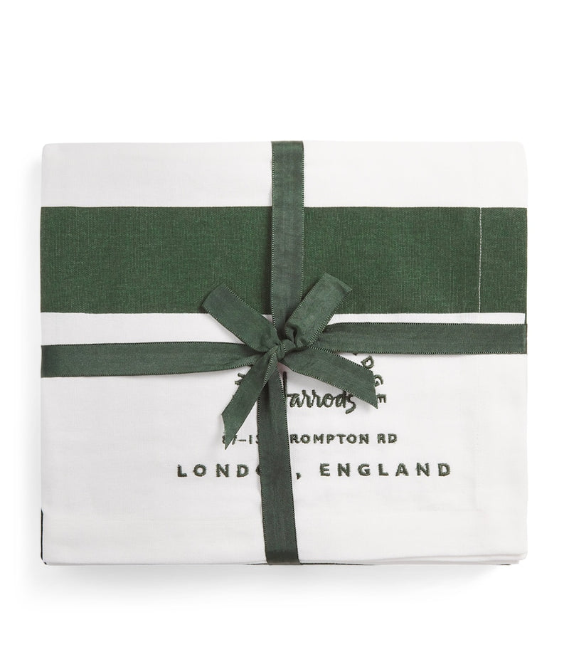 Harrods Cotton Stripe Tablecloth