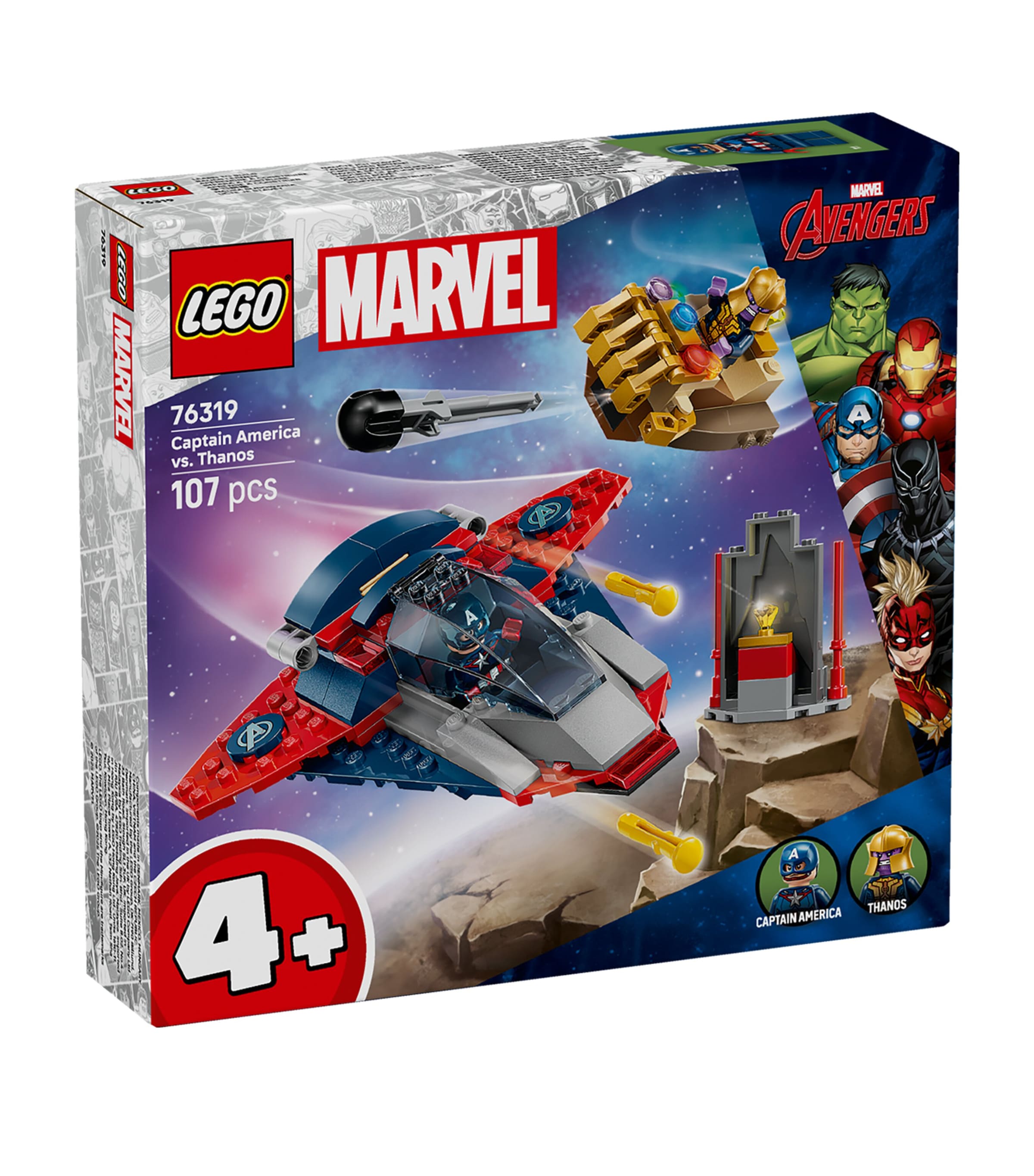Lego LEGO Marvel Captain America vs. Thanos 76319