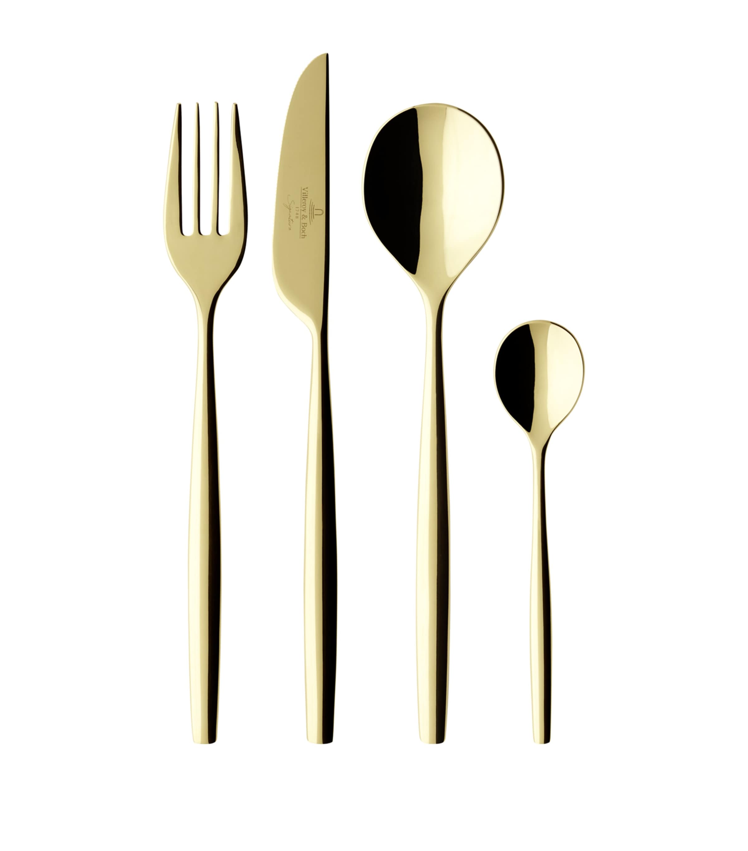 Villeroy & Boch MetroChic d'Or 24-piece cutlery set (British brand)