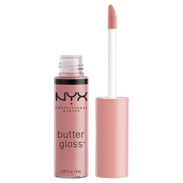 NYX Butter Gloss Creme Brulee Lip Gloss, imported from the UK