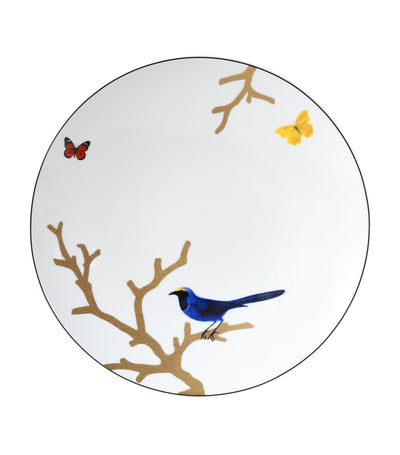 Bernardaud Aux Oiseaux Porcelain Dinner Plate 26cm
