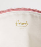 Harrods Toile Half Moon Cosmetic Bag
