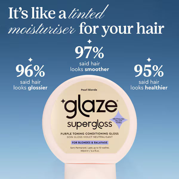 Glaze Pearl Blonde hair gloss 190ml, UK version