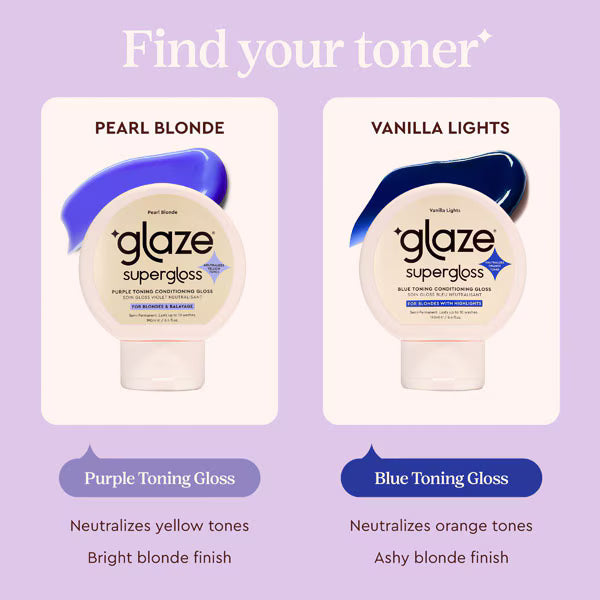 Glaze Pearl Blonde hair gloss 190ml, UK version