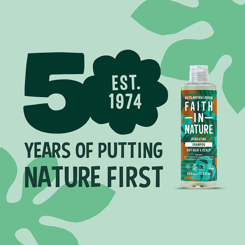 Faith In Nature Shampoo for Dry Hair Coconut 400ml