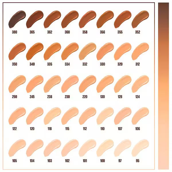 Maybelline Fit Me Matte Foundation 105 Nat Ivory, imported from the UK