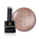 Bluesky sparkly pink gel polish Chiffon Twirl - British product