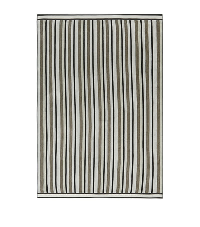 Striped Cotton Bath Sheet, 100cm x 150cm