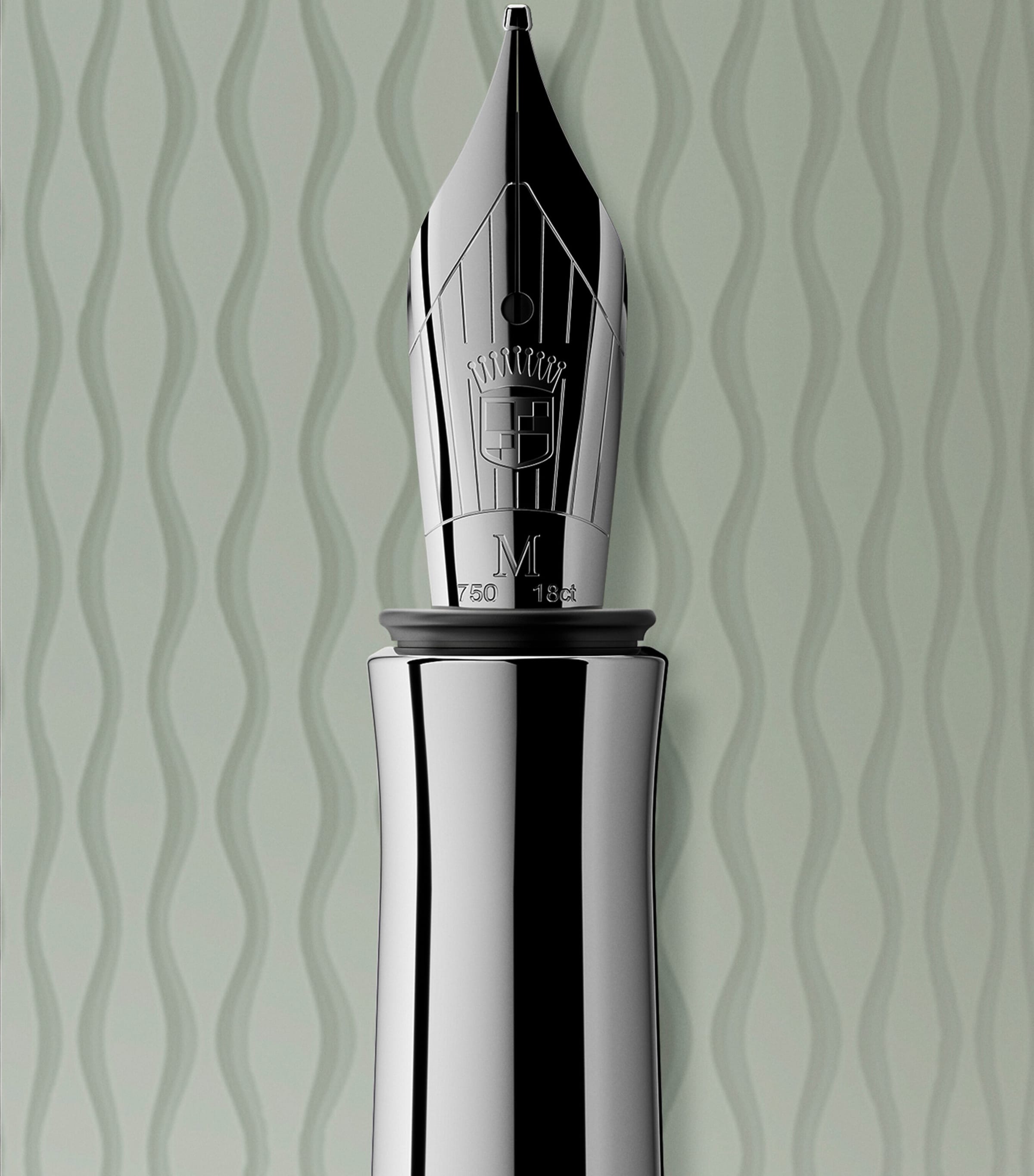 Graf von Faber-Castell Guilloche fountain pen, UK version