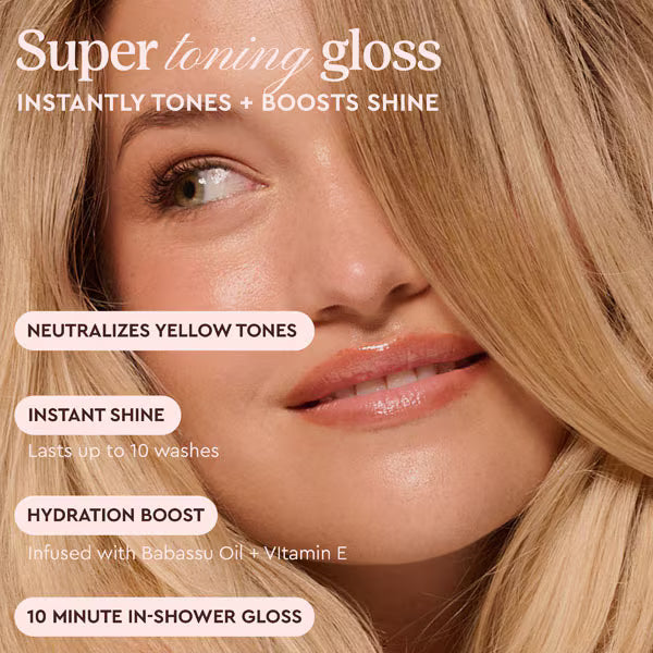 Glaze Supergloss Toning Gloss Vanilla Lights 190ml, UK version