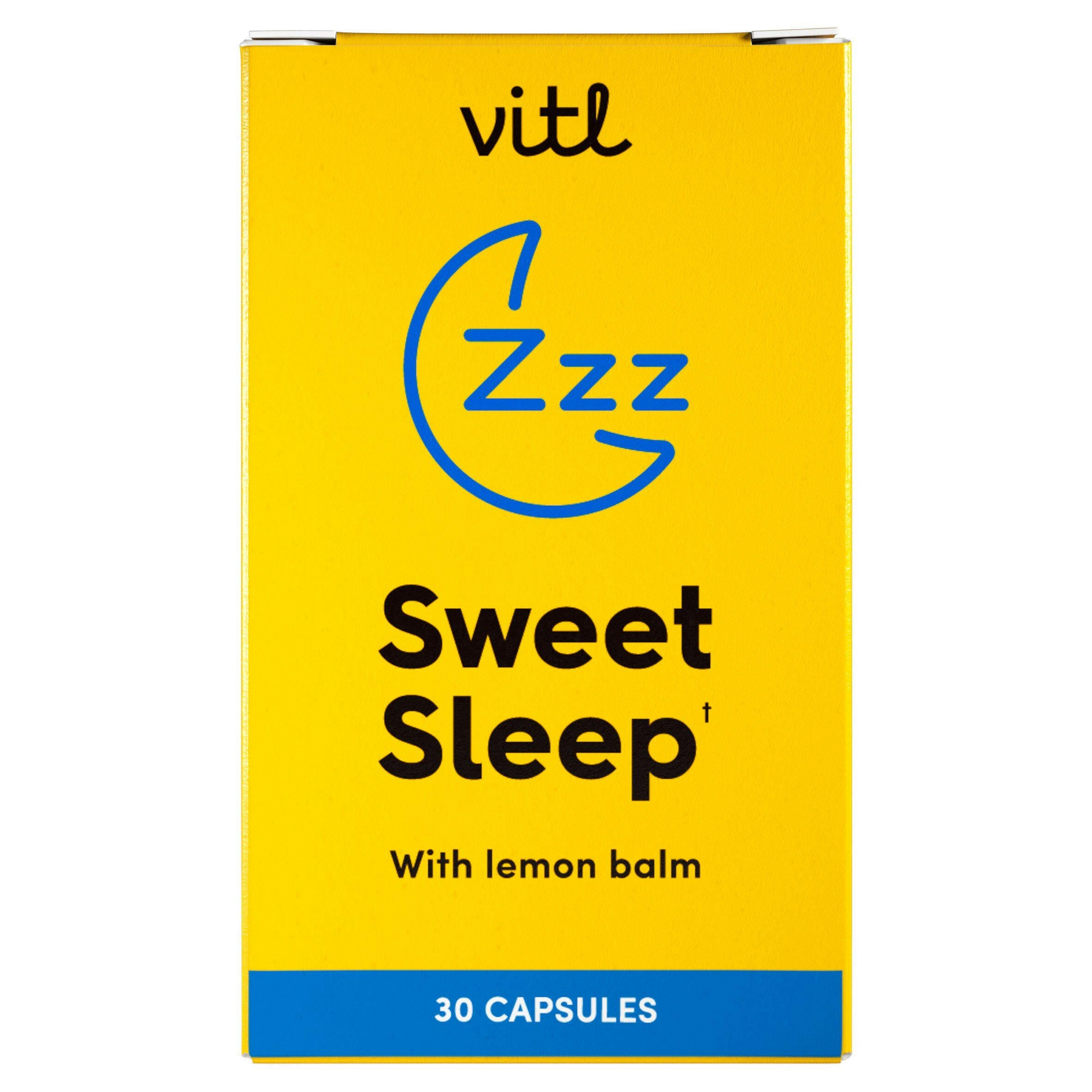 Vitl Sweet Sleep Capsules x30 GOODS Sainsburys   
