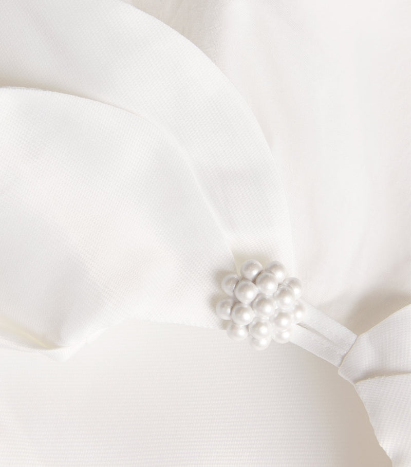 Mama Luma Jacquard Ruffle Dress for girls 3-12 years, imported from the UK