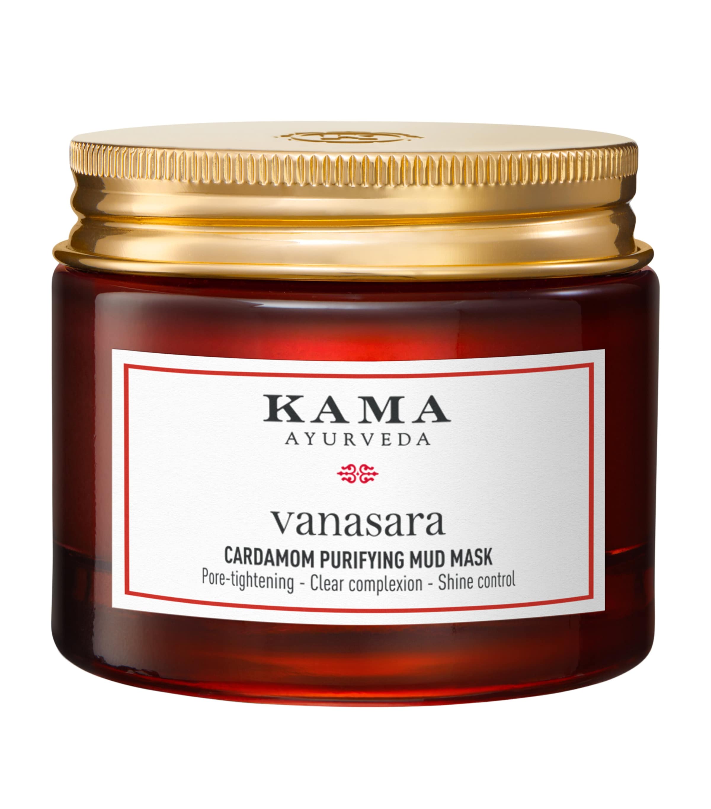 KAMA AYURVEDA Vanasara Cardamom Purifying Mud Mask 50ml, UK version