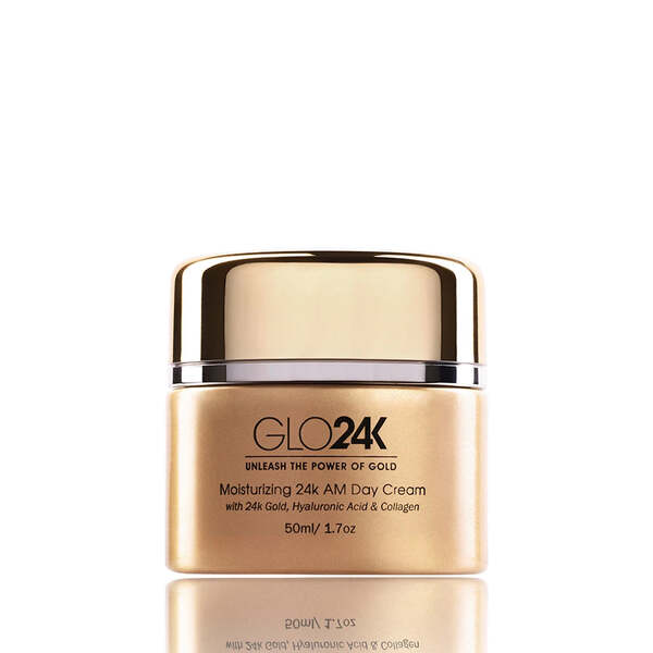 GLO24K Moisturizing 24k Gold Day Cream Radiant Finish, UK version