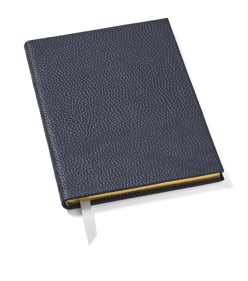 Leather Weekly Planner with Gilt-Edged Pages 19.5cm x 14cm