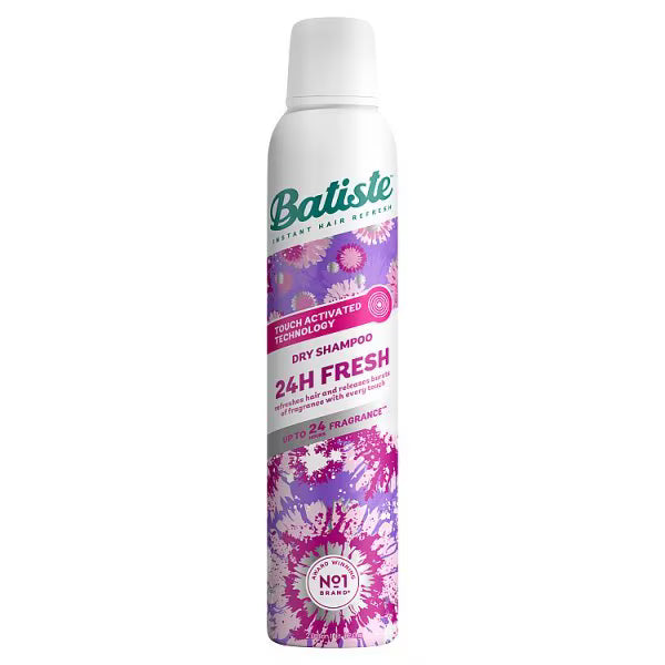 Batiste 24H Fresh Dry Shampoo Touch Activated Technology - British product