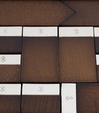 Swaine leather and maple wood chess set (British brand)