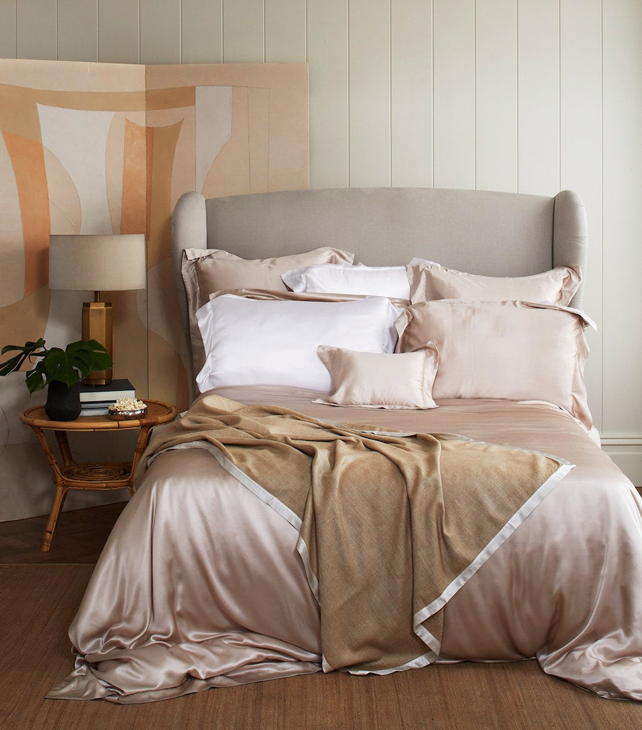 Gingerlily silk King duvet cover 225cm x 220cm, UK version