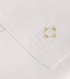 Dea Linen Embroidered Liri Napkin (45cm x 45cm)