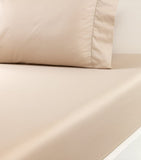 Ralph Lauren double fitted sheet in Supima cotton sateen 140cm x 200cm, imported from the UK