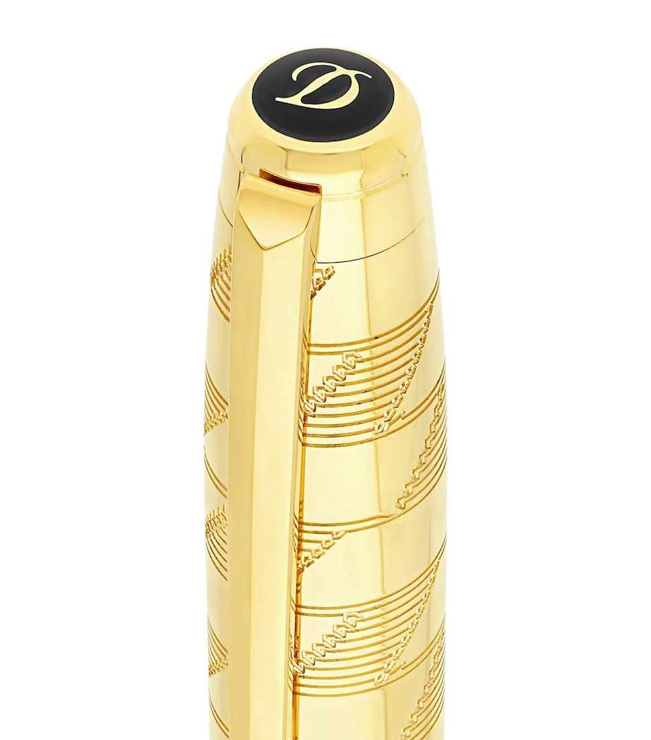 S.T. Dupont Line D Eternity Monogram 1872 Ballpoint Pen