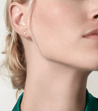 Cartier Extra-Small Yellow Gold and Diamond Cartier d'Amour Earrings