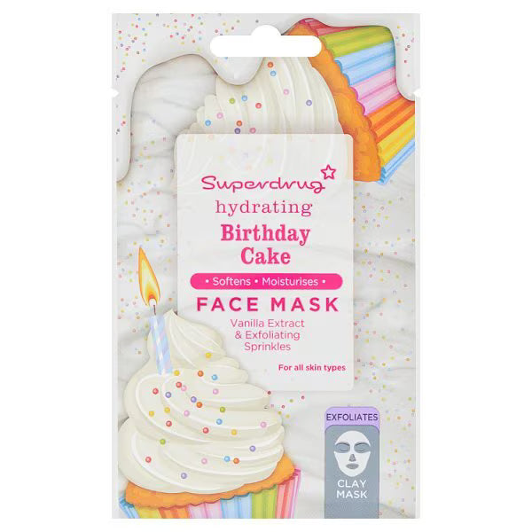 Superdrug Birthday Cake Creamy Clay Face Mask (British brand)