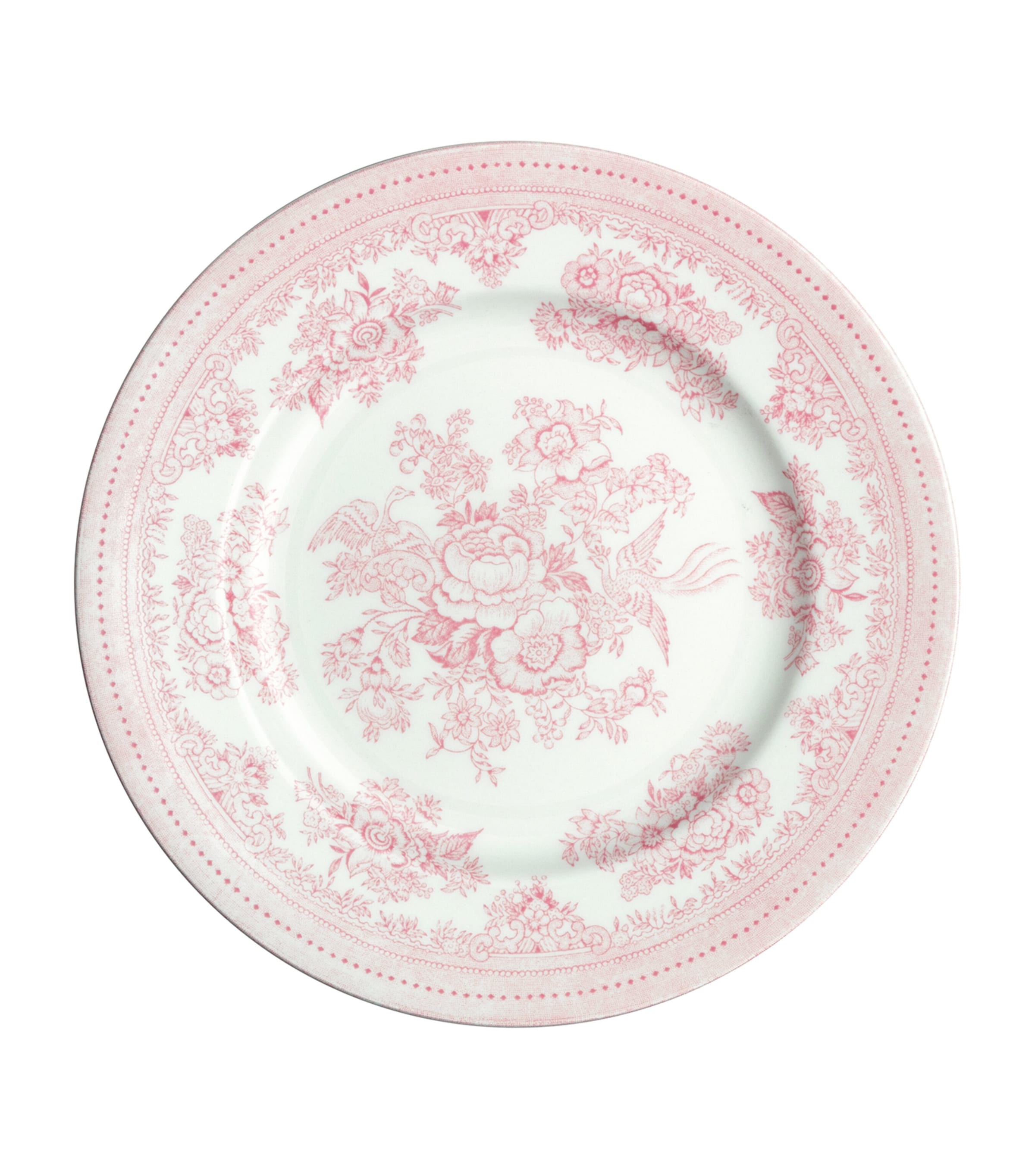 Burleigh Asiatic Pheasants side plates 17.5cm set of four - British product