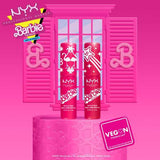 NYX Barbie Smooth Whip Matte Lip Cream pink lips - British product