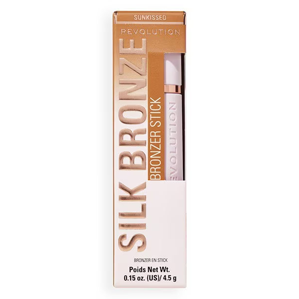 Revolution Skin Silk Bronzer Stick Light Sunkissed, imported from the UK