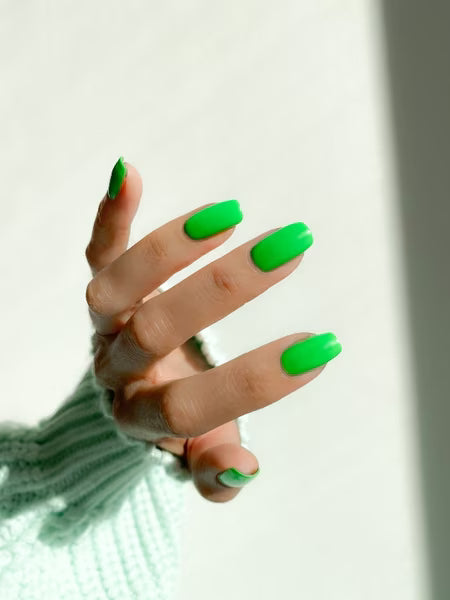 Nails.INC neon nail polish Golden Square, imported from the UK