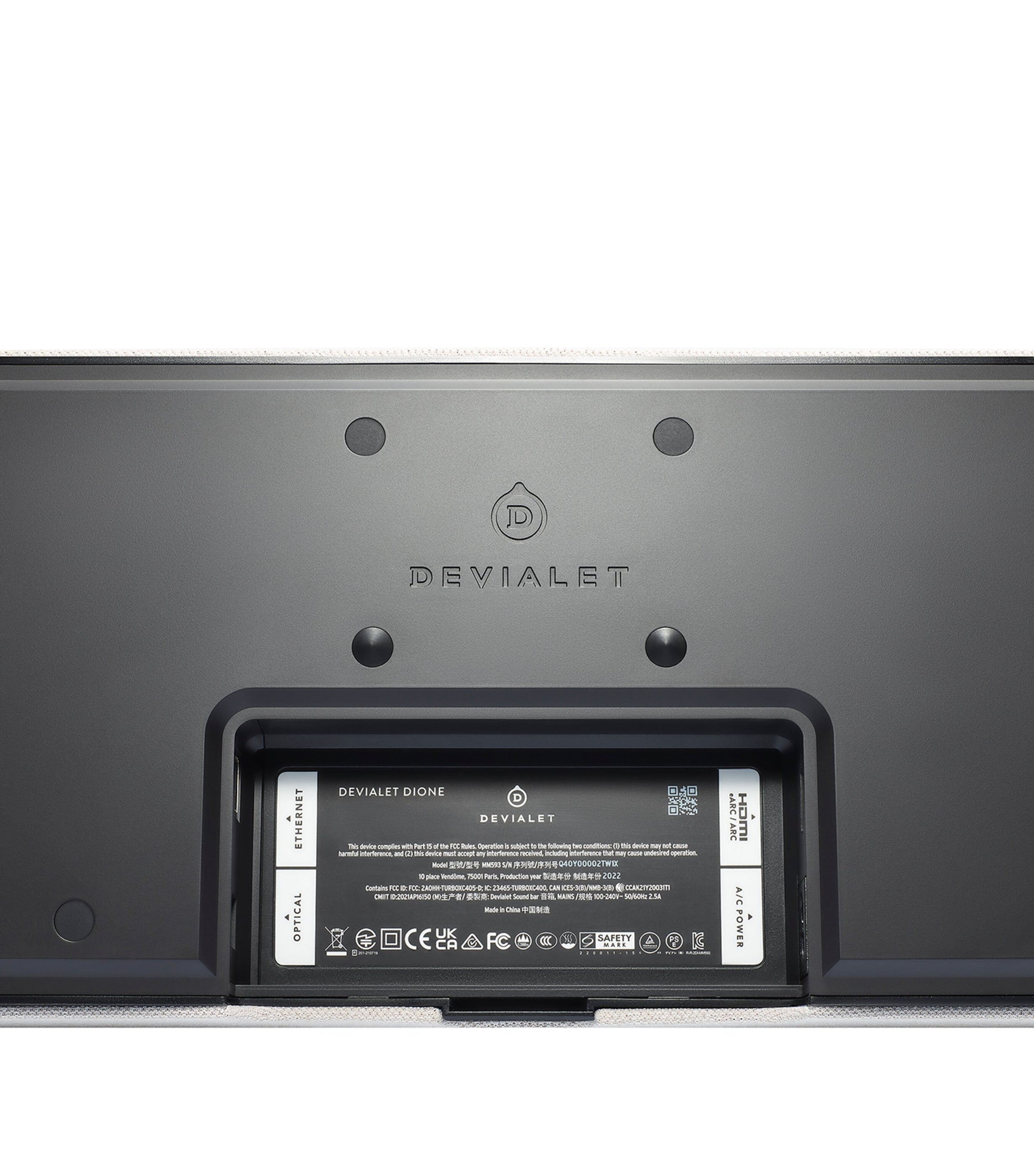 Devialet Dione Opéra de Paris soundbar - British product