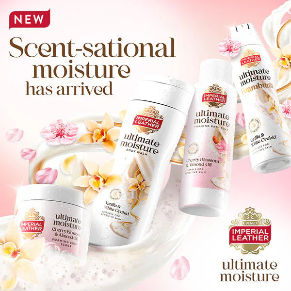 Imperial Leather Ultimate Moisture Vanilla Bath Soak 450ml, UK version