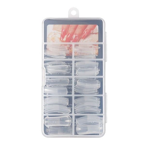 Bluesky Dual Nail Form Tips 100 Pack - British product