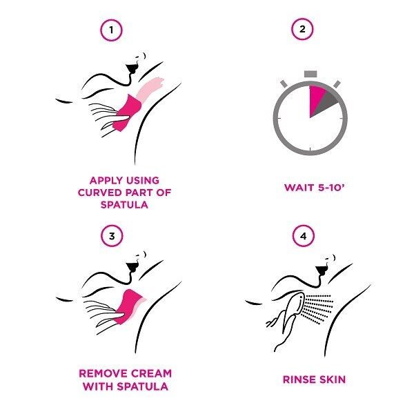 Veet Pure Hair Removal Cream Bikini Underarm Sensitive 100ml GOODS Superdrug   