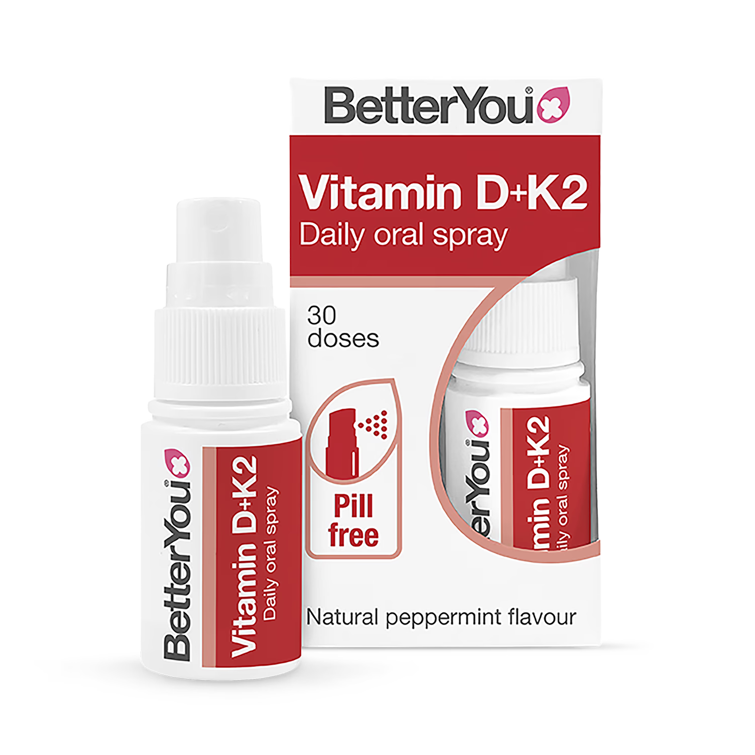 BetterYou Vitamin D3 + K2 spray 12ml - British product