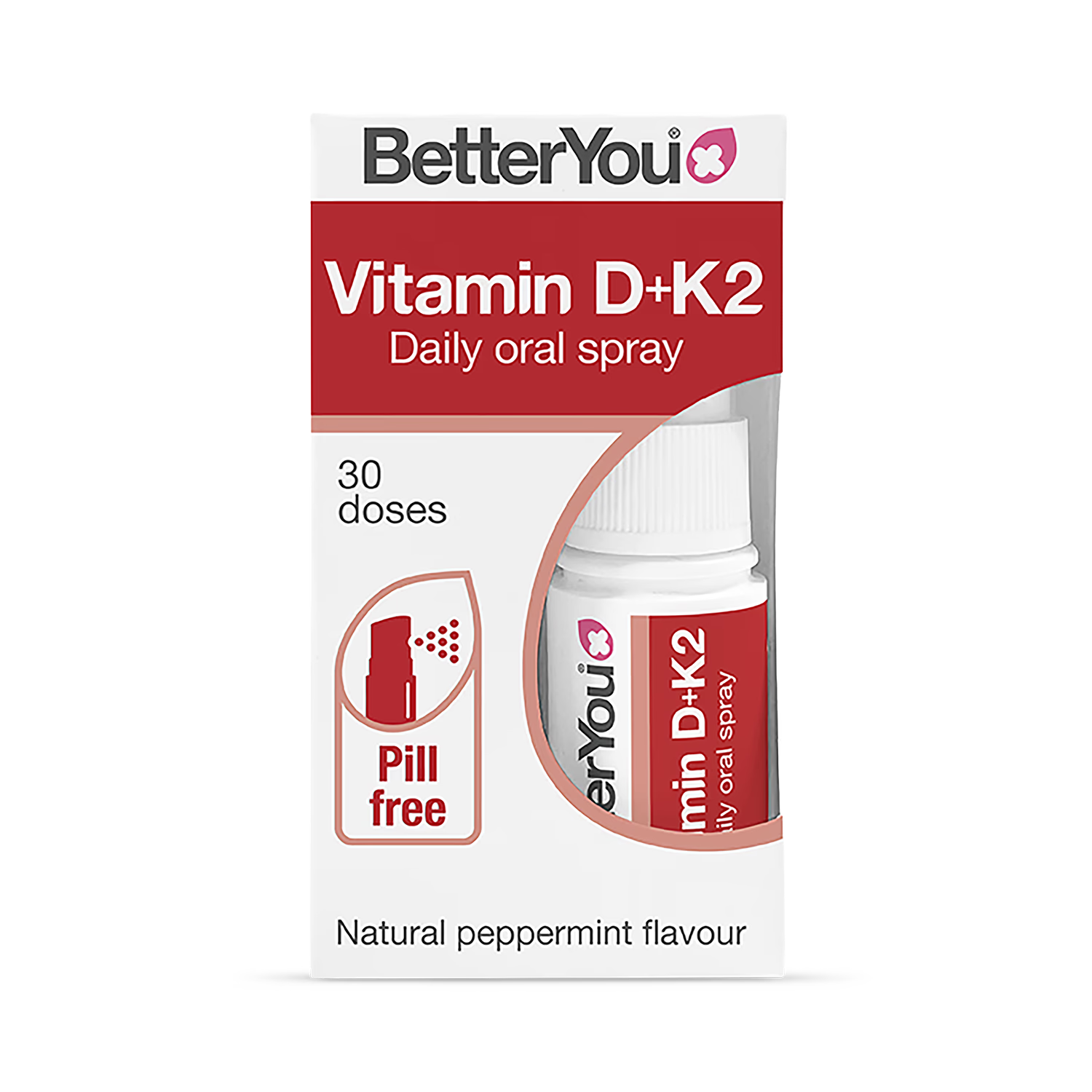 BetterYou Vitamin D3 + K2 spray 12ml - British product