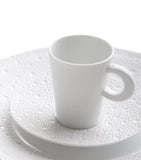 Bernardaud Ecume coffee cup and saucer, 60ml - British product
