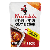 Nando's Peri-Peri Hot Marinade Sauce 120g, imported from the UK