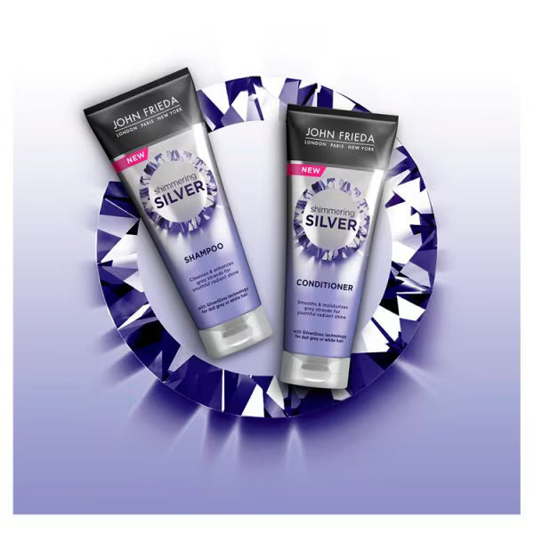 John Frieda Shimmering Silver Conditioner 250ml, UK version