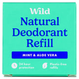 Wild Men's Mint & Aloe Vera deo refill   40g GOODS M&S   