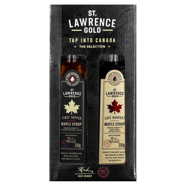 St. Lawrence Gold Late Harvest and 1st Tapped Gift Box   660g GOODS M&S   