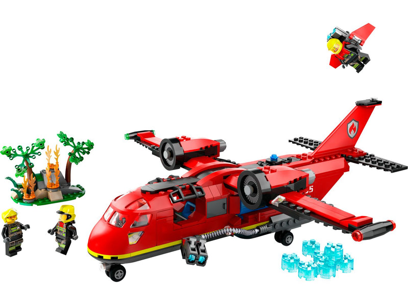 LEGO City Fire Rescue Plane 478 pieces, imported from the UK