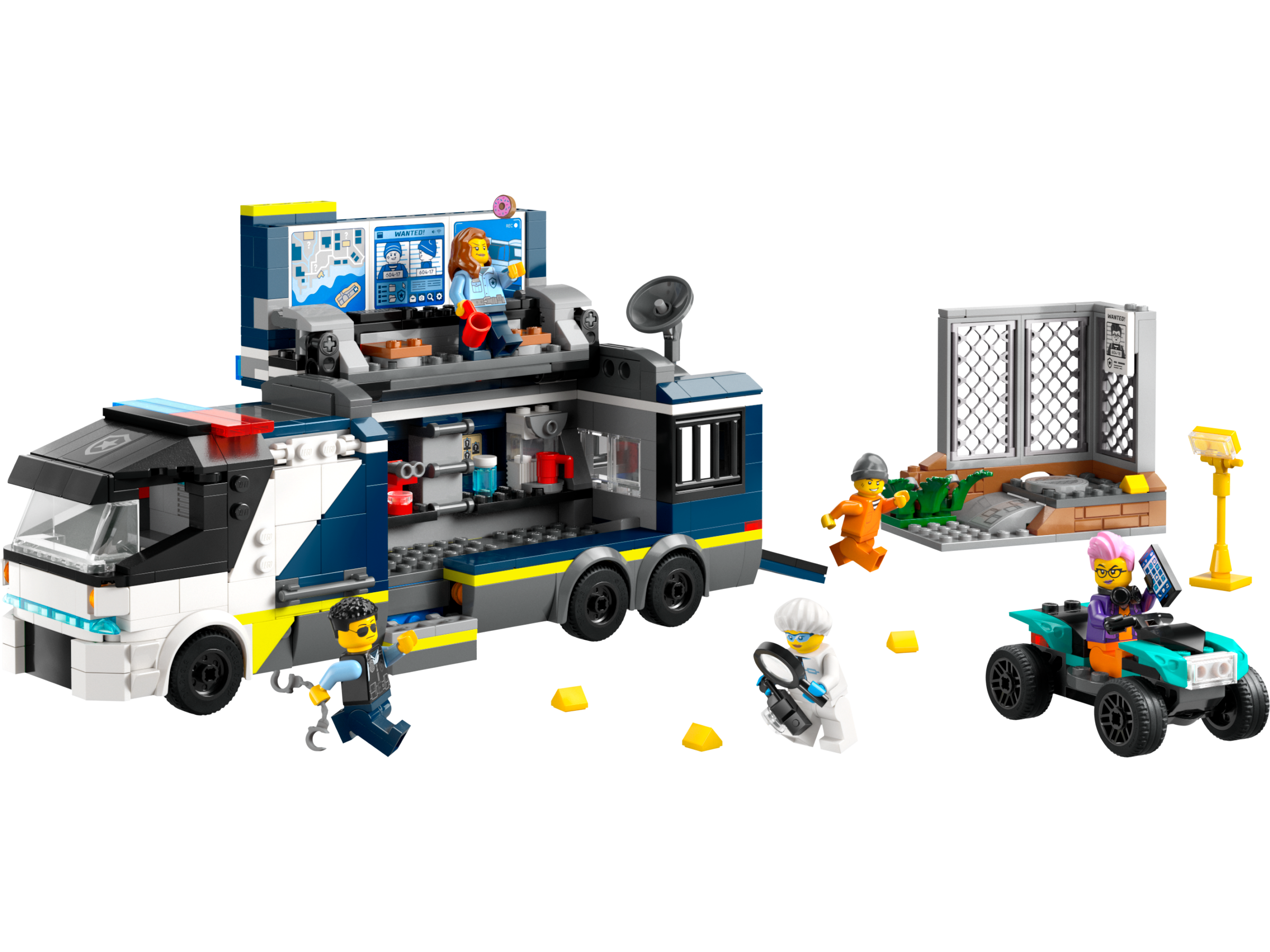 LEGO Police Mobile Crime Lab Truck 674 Pieces (British brand)