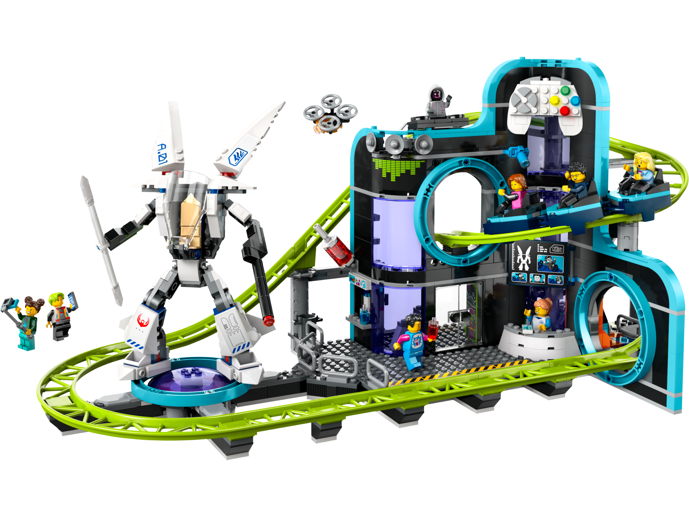 LEGO Robot World Roller-Coaster Park 986 Pieces, imported from the UK