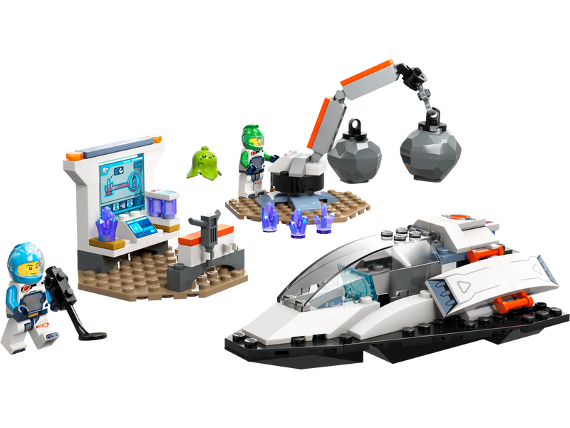 LEGO City Spaceship and Asteroid Discovery toy set 126 pieces (British brand)